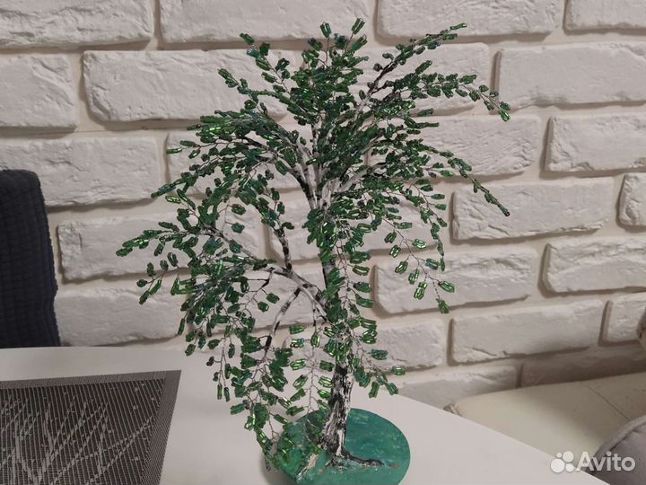 Берёзка из бисера