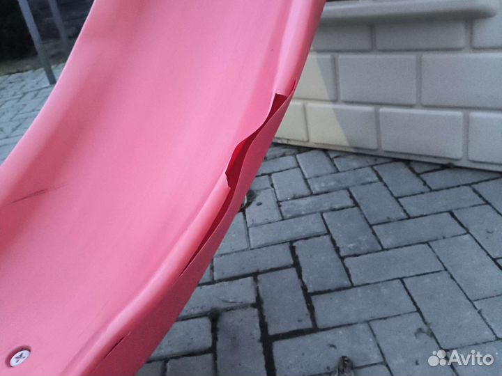 Детская горка пластиковая уличная бу