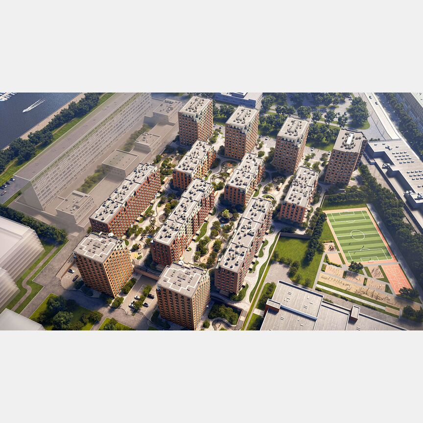 1-к. квартира, 39,2 м², 2/8 эт.