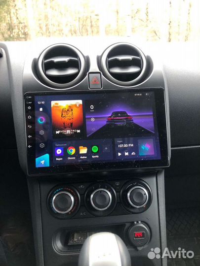 Nissan Qashqai android штатная магнитола teyes