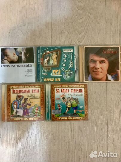 Музыка на CD и mp3