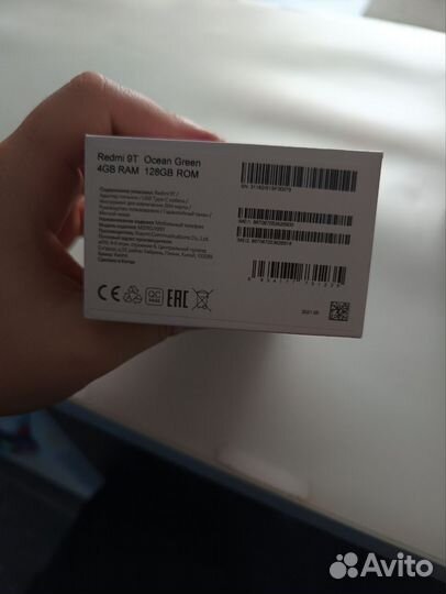 Xiaomi Redmi 9T, 4/128 ГБ