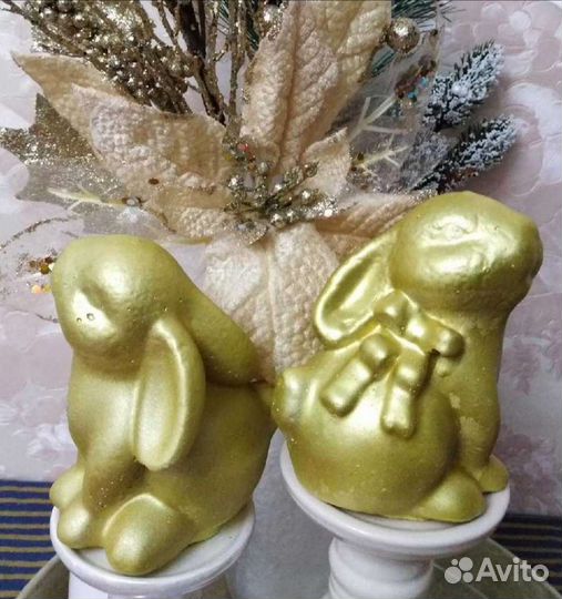 Кролик заяц фигура декоративная