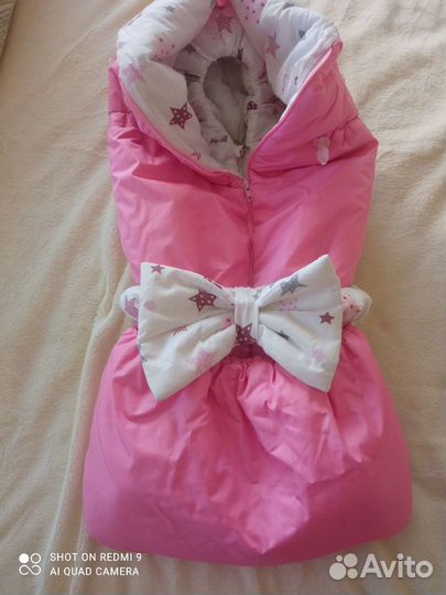 Комплект на выписку для девочки