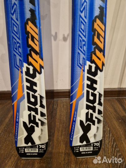 Лыжи горные rossignol комплект с ботинками