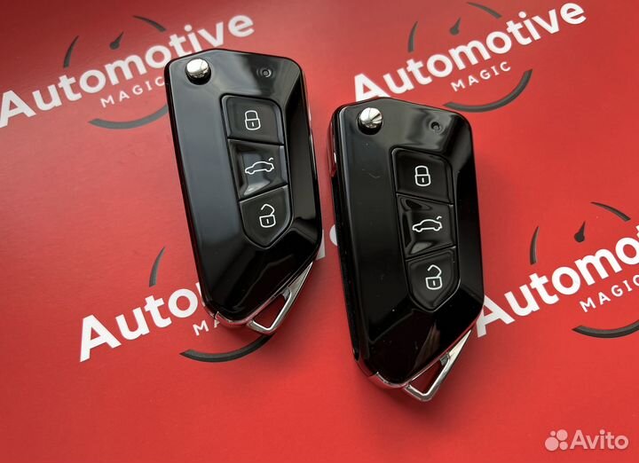 Выкидной ключ VAG - VW, Skoda, с программированием