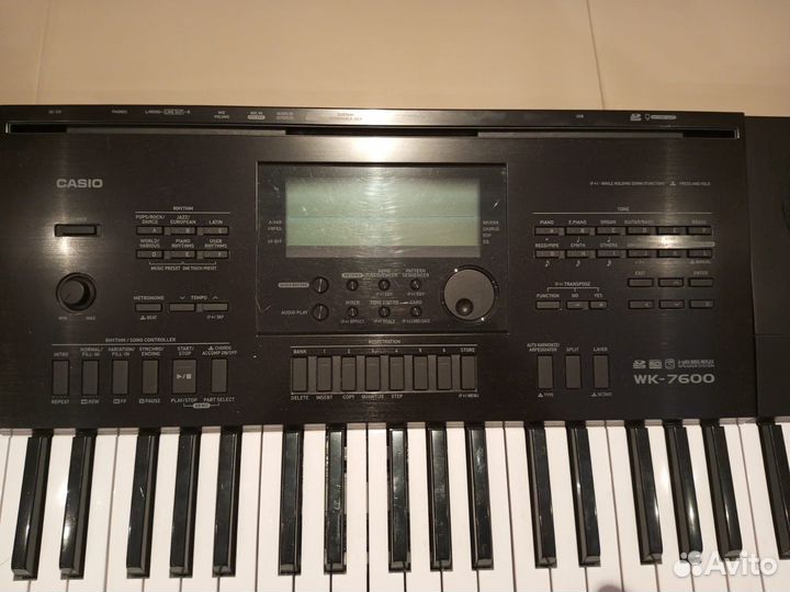 Синтезатор casio wk 7600