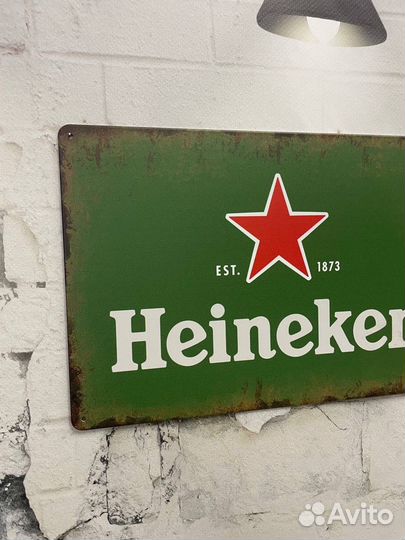 Декор на стену Heineken