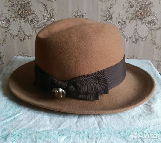 Шляпа фетровая женская