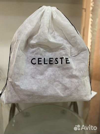 Сумка красная кожаная