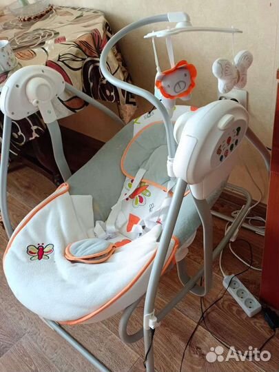 Детские электронные качели