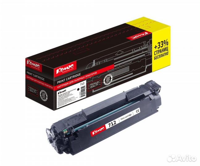 Картридж Комус 712 для Canon LBP3100, LBP3010