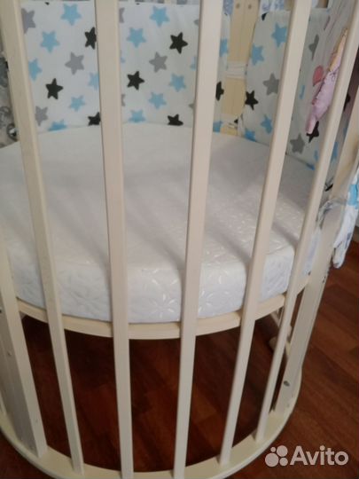 Матрас детский круглый