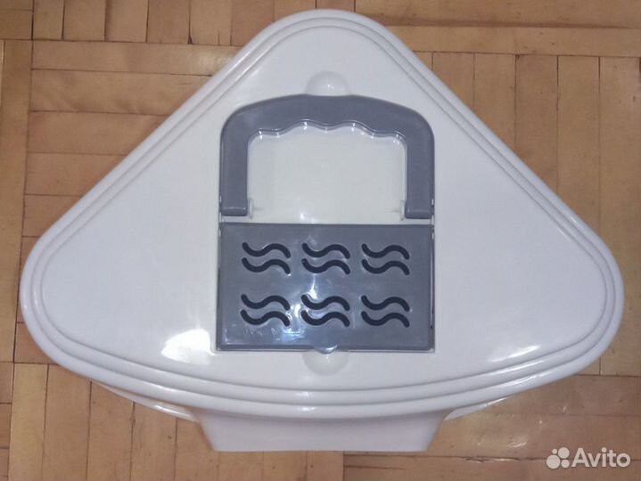 Лоток туалет домик закрытый угловой для животных