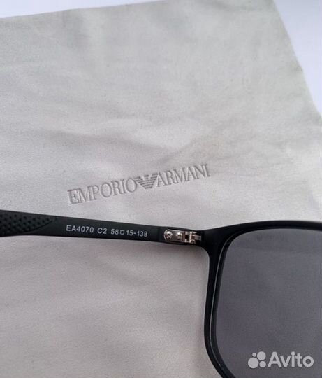 Очки emporio armani хамелеон поляризационные