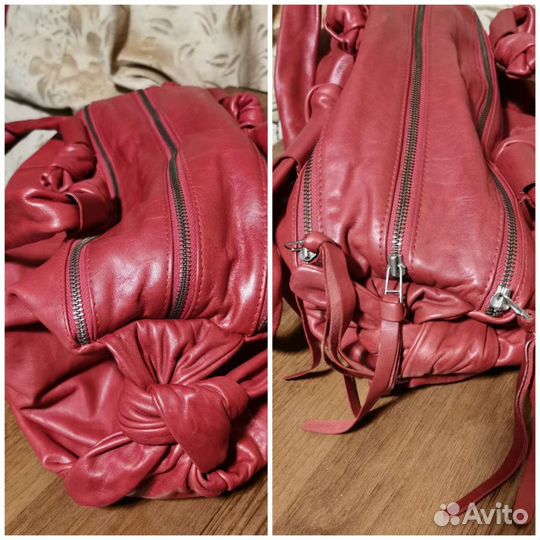 Вместительные сумки: нат. кожа и экокожа