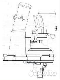 Термостат для а/м Ford Focus II (05) 1.6Ti MT