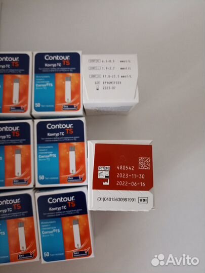 Тест полоски контур тс