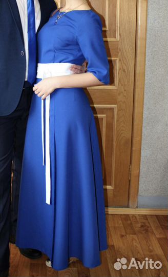 Вечернее платье в пол