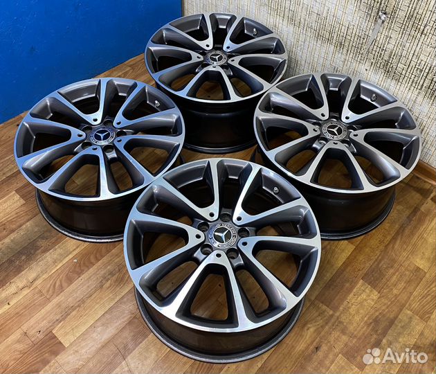 Диски Mercedes Benz E class W213 R18 разноширокие