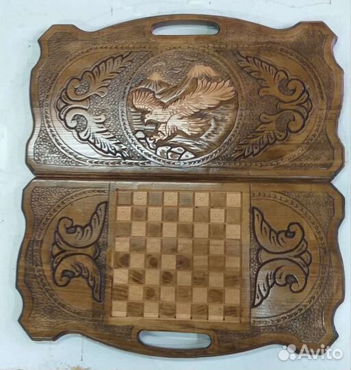 Нарды ручной работы резные