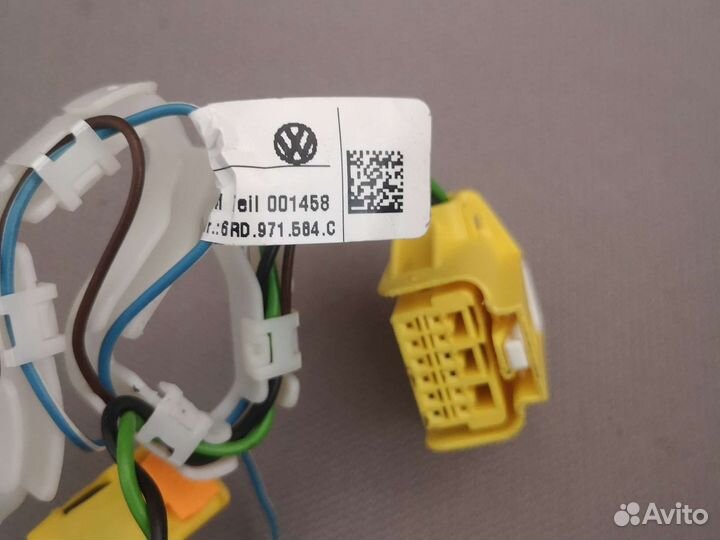 Проводка Airbag руля Volkswagen polo