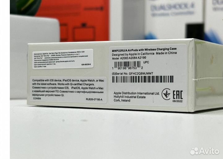 Наушники Apple Airpods 2