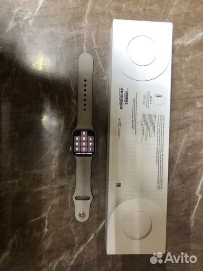 Часы apple watch 8 41 mm starlight