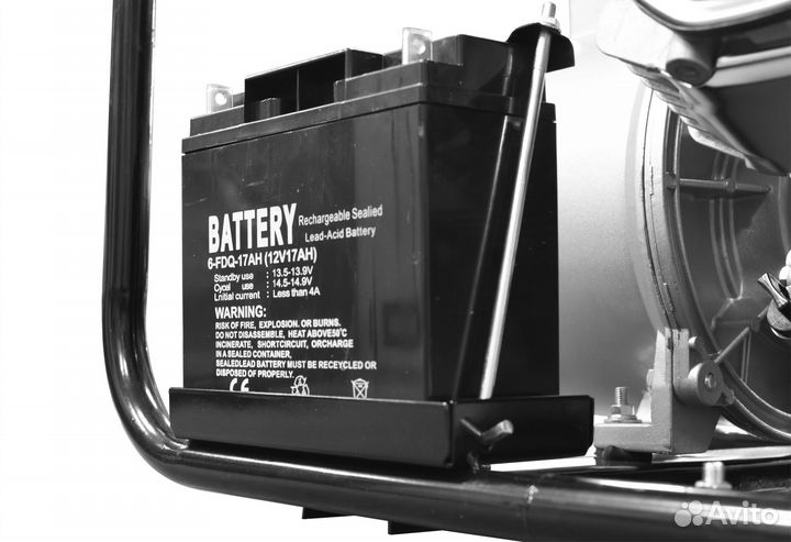 Мотопомпа Carver CGP 99100 E 13 л.с