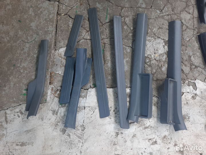 Накладка порогов ниссан альмера