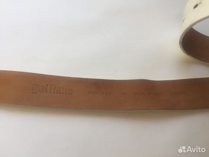 Ремень Galliano оригинал