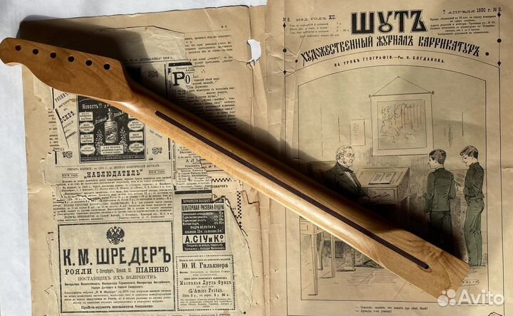 Гриф Harley Benton telecaster vintage