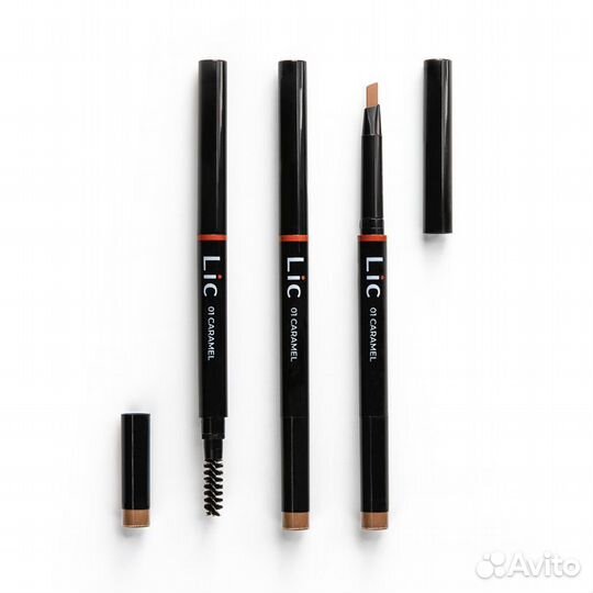 Карандаш механический для бровей с треугольным гри