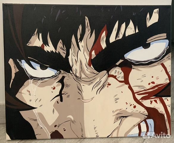 Аниме картина (на заказ, ручная работа )