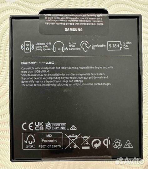 Беспроводные наушники samsung galaxy buds 2 pro