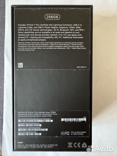 iPhone 11 Pro, 256 ГБ