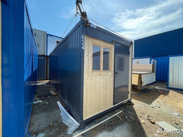 Бытовка домик дачная металлическая