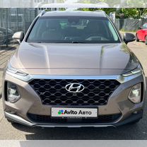 Hyundai Santa Fe 2.2 AT, 2018, 94 000 км, с пробегом, цена 1 730 000 руб.
