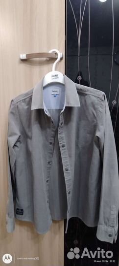 Рубашка микровельвет 146