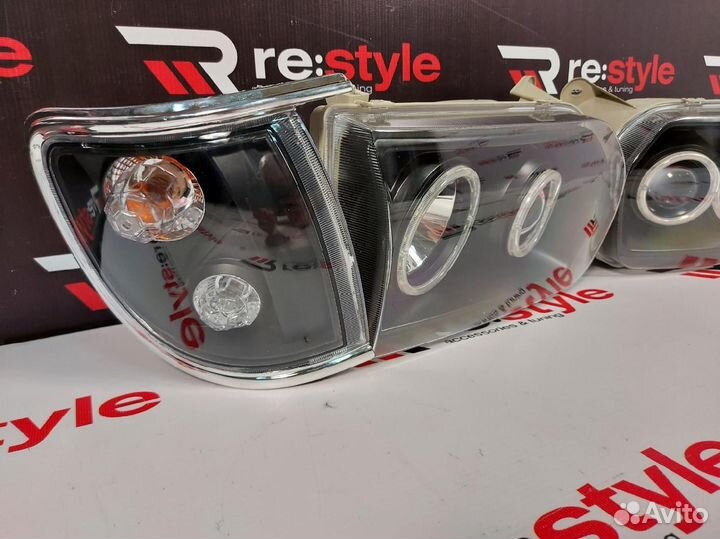 Фары Nissan Terrano R50 LED Темные N1905