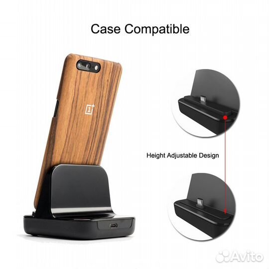 Док станция для зарядки CharmTek DesktopDock USB-C