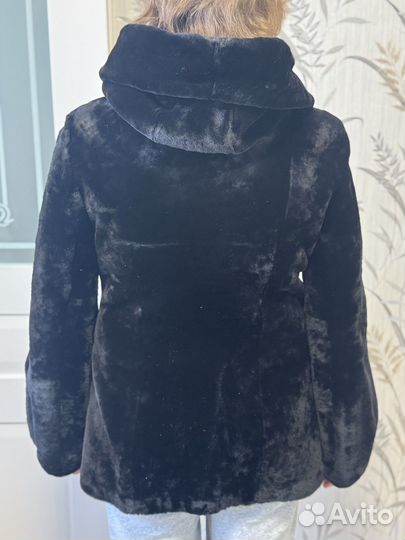 Мутоновая шуба 46-48