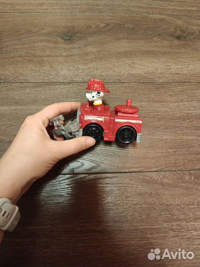 Машина пожарная щенячий патруль Маршал
