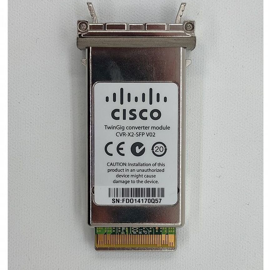 [CVR-X2-SFP] Модуль-Конвертер Cisco, 2 Ports Sfp, 1
