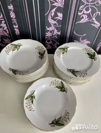 Набор тарелок 12 персон