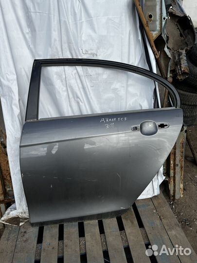 Дверь задняя левая Geely Emgrand ec7