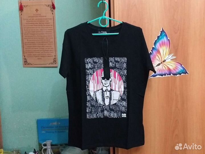 Футболка бренд karl lagerfeld-португалия