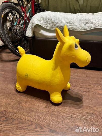 Игрушка прыгунок резиновый