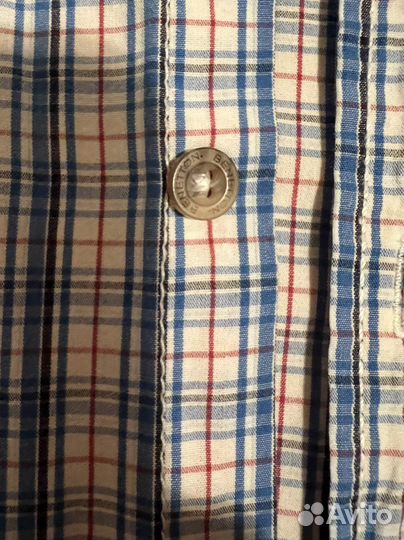 140, х/б, benetton, Рубашка на мальчика