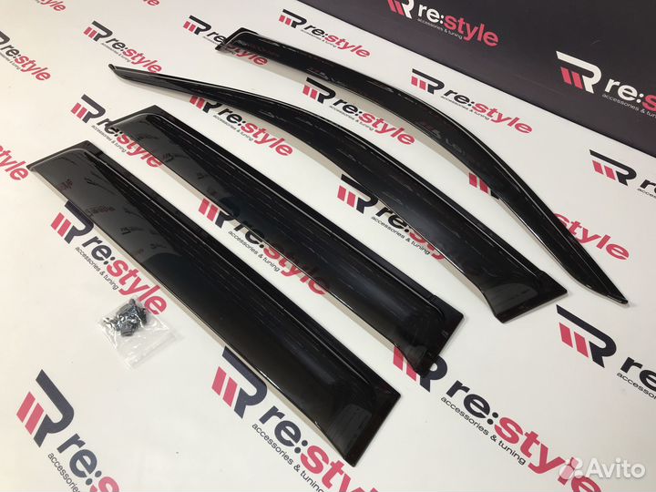 Ветровики окон Toyota Land Cruiser Prado 120 S799